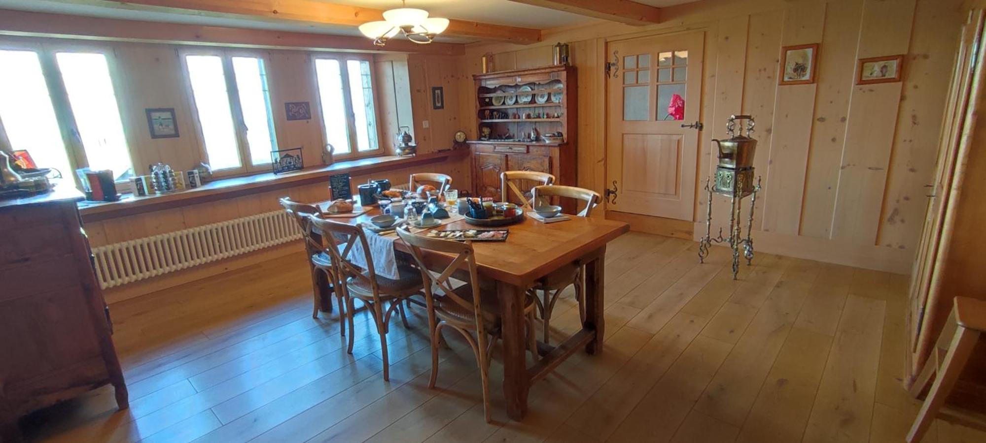 Les Abeilles Bed & Breakfast Romont Ngoại thất bức ảnh